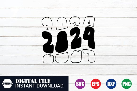 2024 New Year's Shirts SVG Funny Graphics