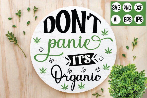 Dont Panic Its Organic Graphics