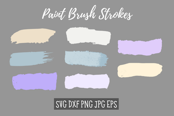 Paint Brush Strokes Freebies for Digital Product Creators