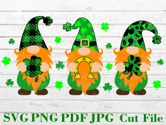 Saint Patrick's Day Leprechaun Gnomes Graphics