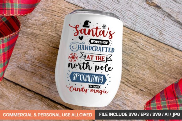Santa’s Workshop Handcrafted at the North