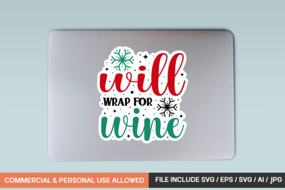 Will Wrap for Wine Sticker Design: Graphics and Crafts for Local Business